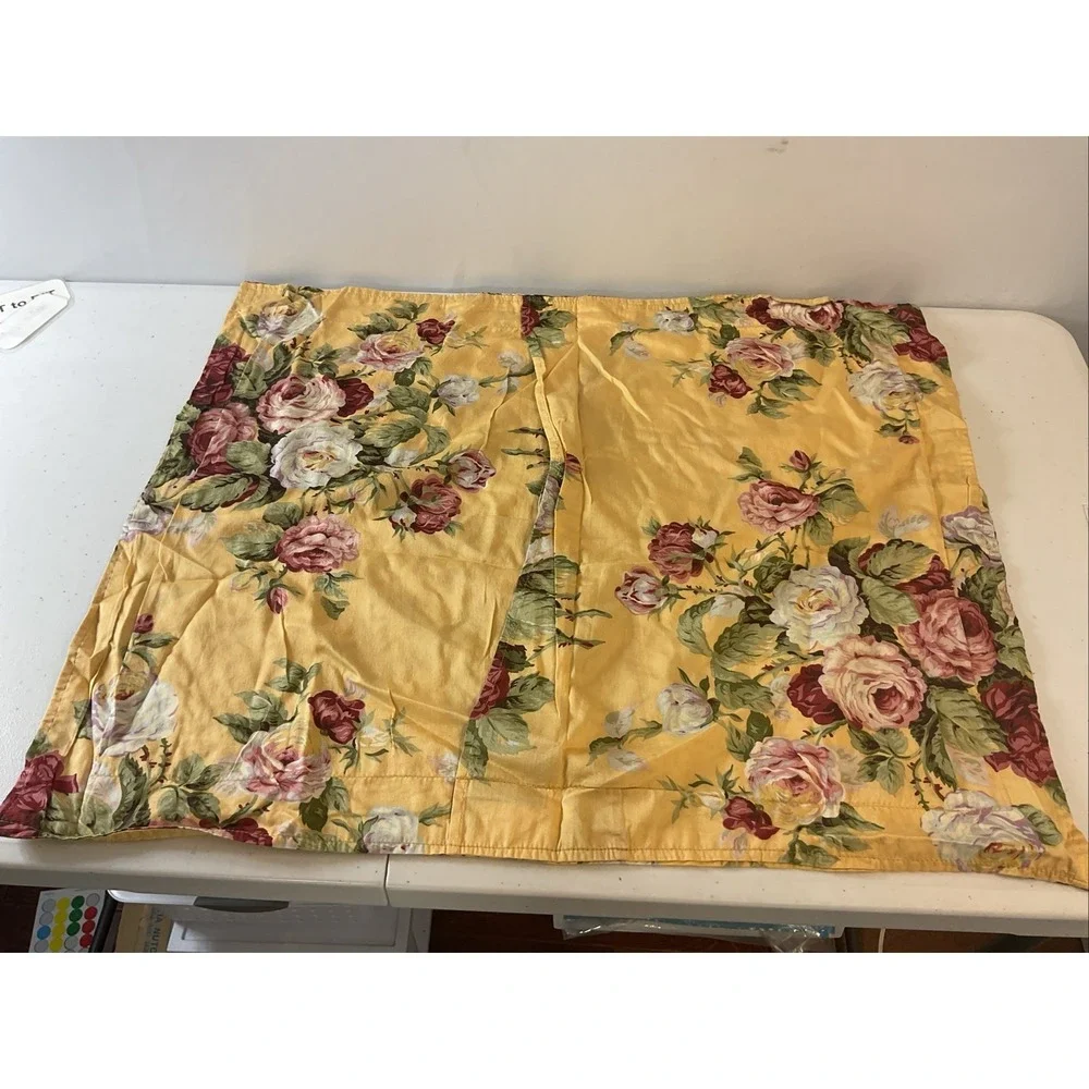 Pair Ralph Lauren Kathleen‎ Standard/Euro Pillow Shams Cotton Sateen
